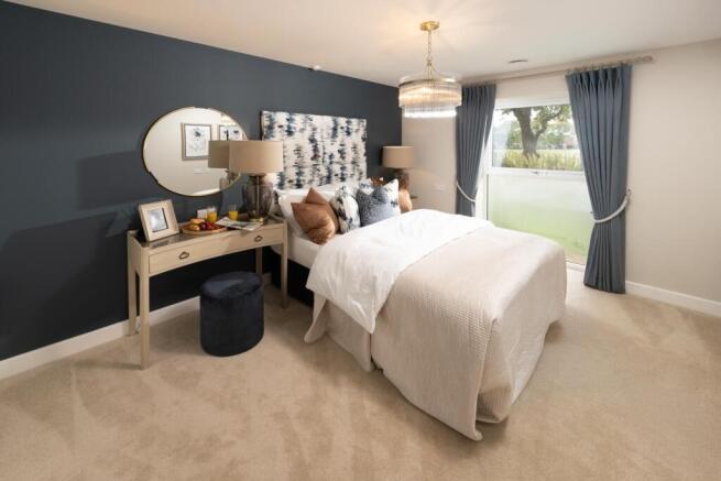 Show home bedroom